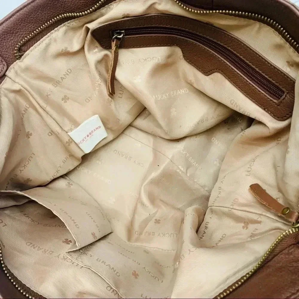 Lucky Brand Leather Tote - Picture 5 of 6